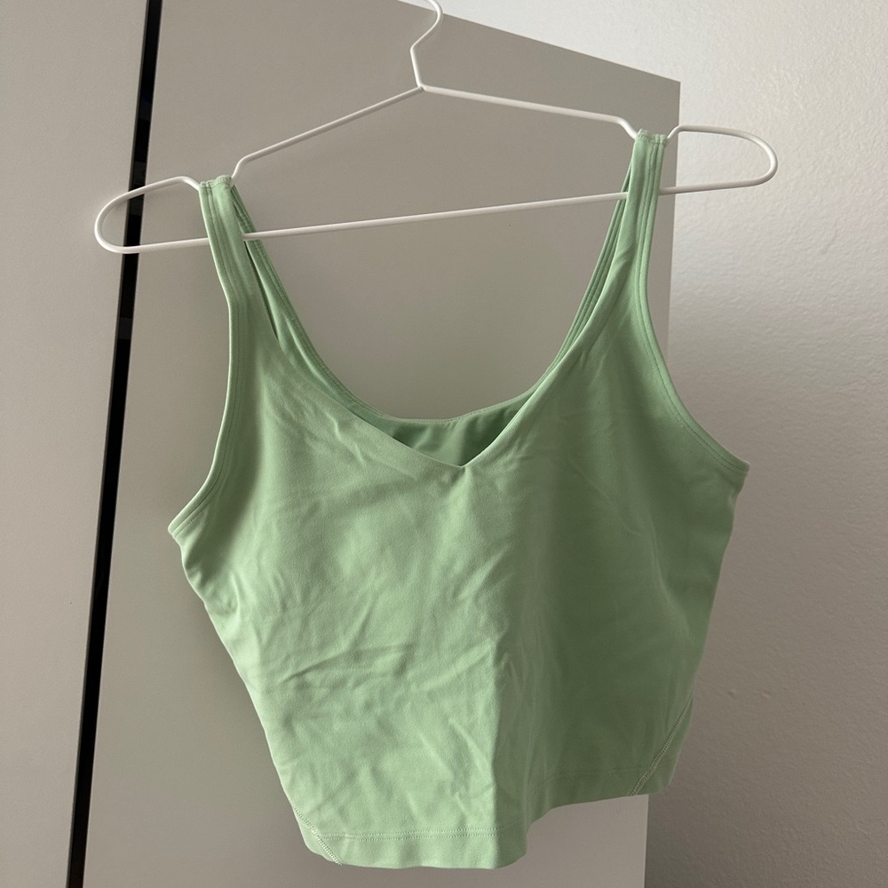 lululemon | lime green align top